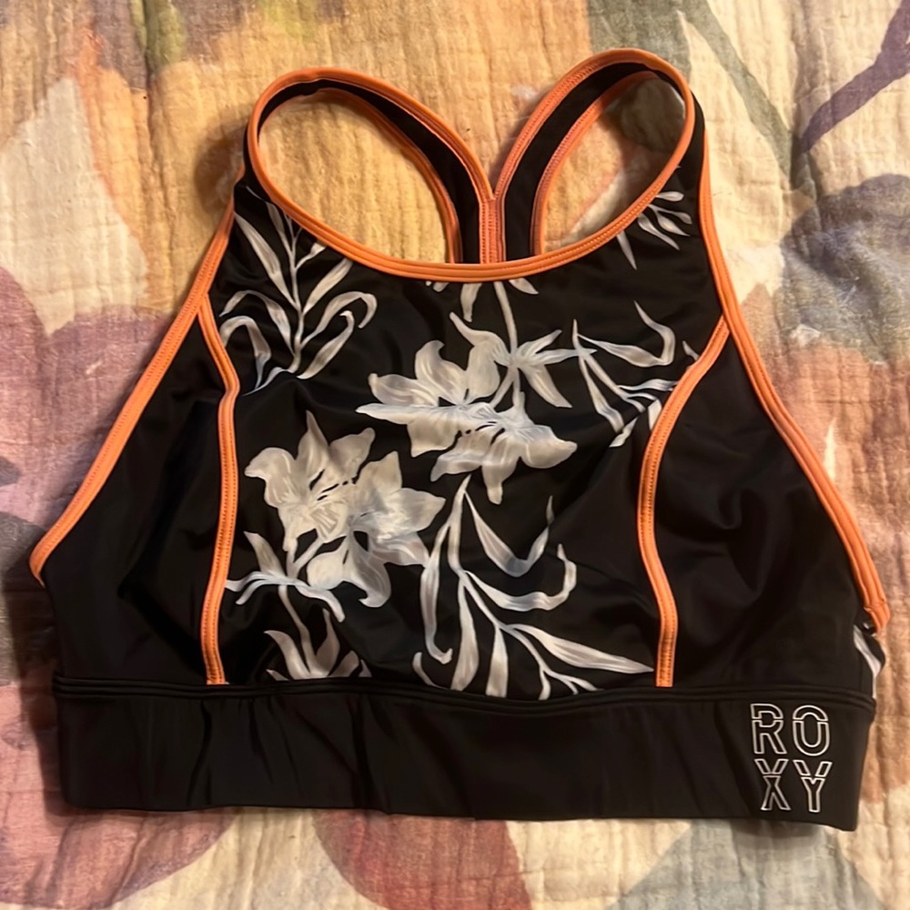 Roxy sports bra size L
